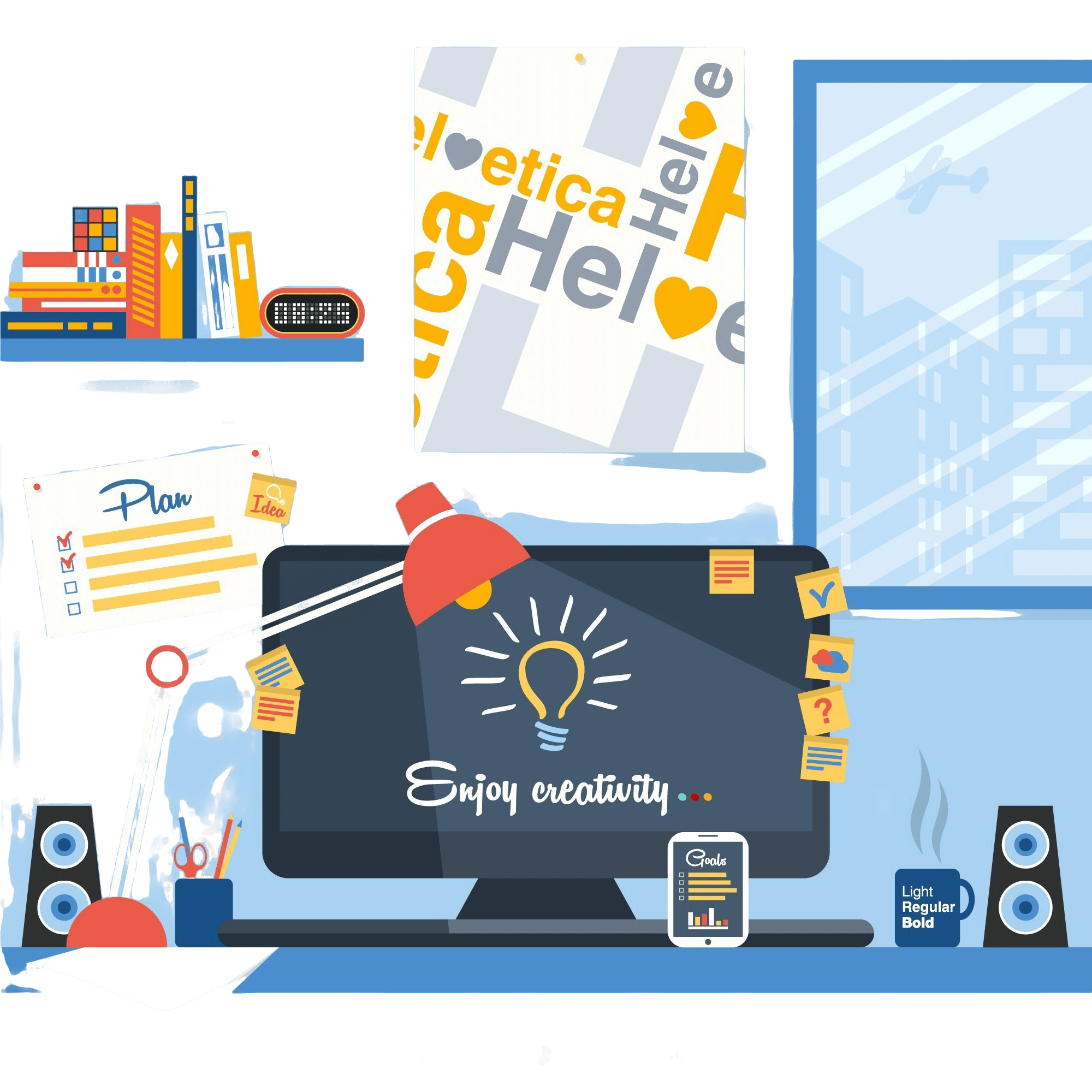 Branding Materials Designing